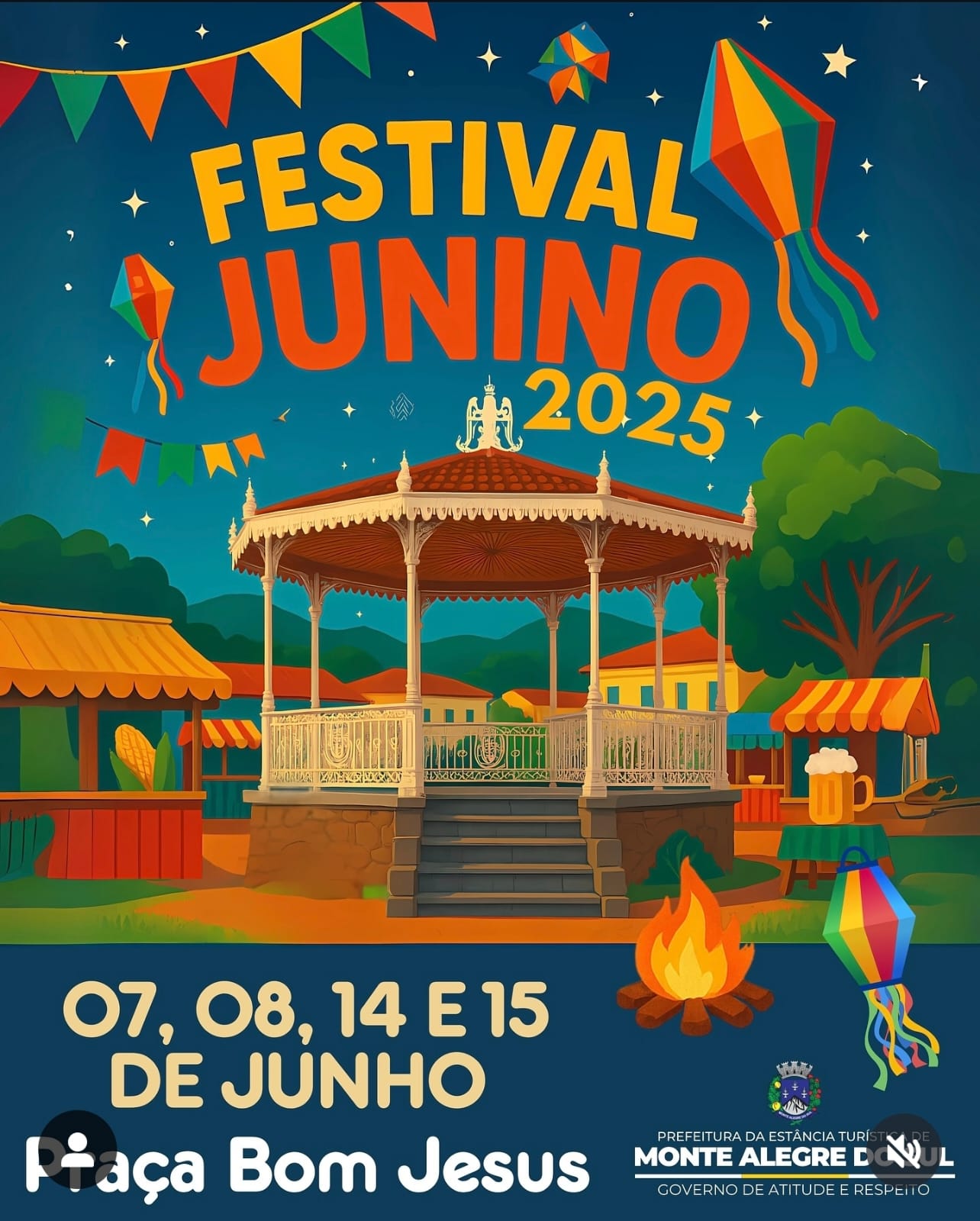 Festival Junino em Monte Alegre do Sul